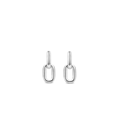 Ti Sento Chain Link Hoop Earrings - Rococo Jewellery