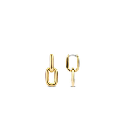 Ti Sento Chain Link Hoop Earrings - Rococo Jewellery