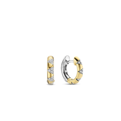 Ti Sento Sunray Hoop Earrings - Rococo Jewellery