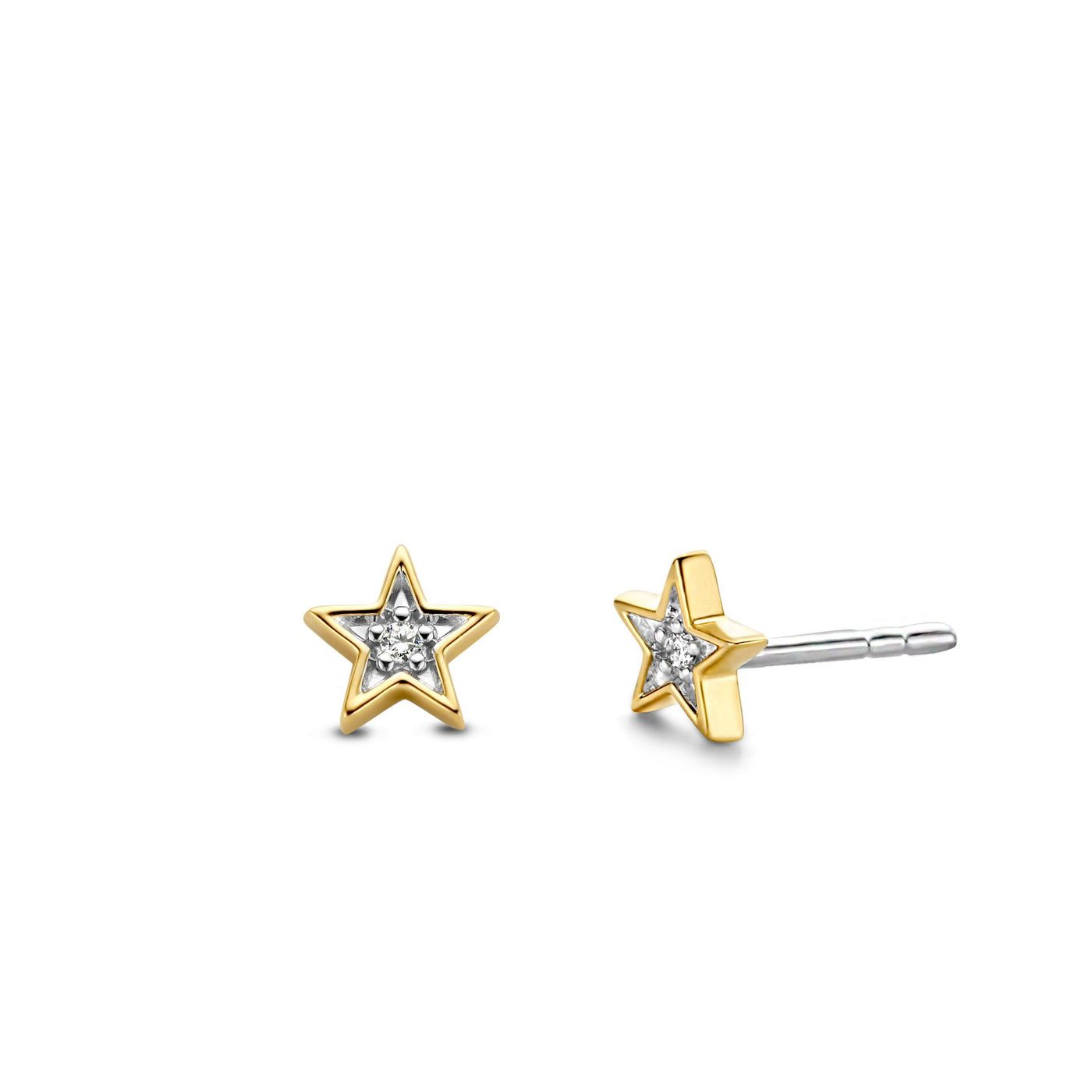 Ti Sento Star Stud Earrings - Rococo Jewellery