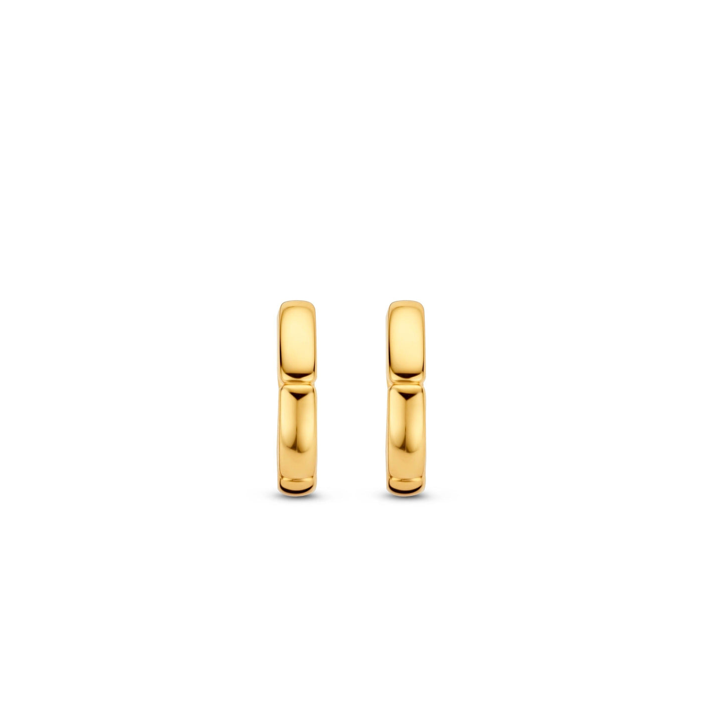 Ti Sento 18ct Gold Vermeil Hoop Earrings - Rococo Jewellery