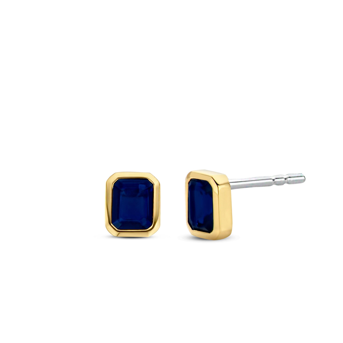 Ti Sento Dark Blue Crystal Earrings - Rococo Jewellery