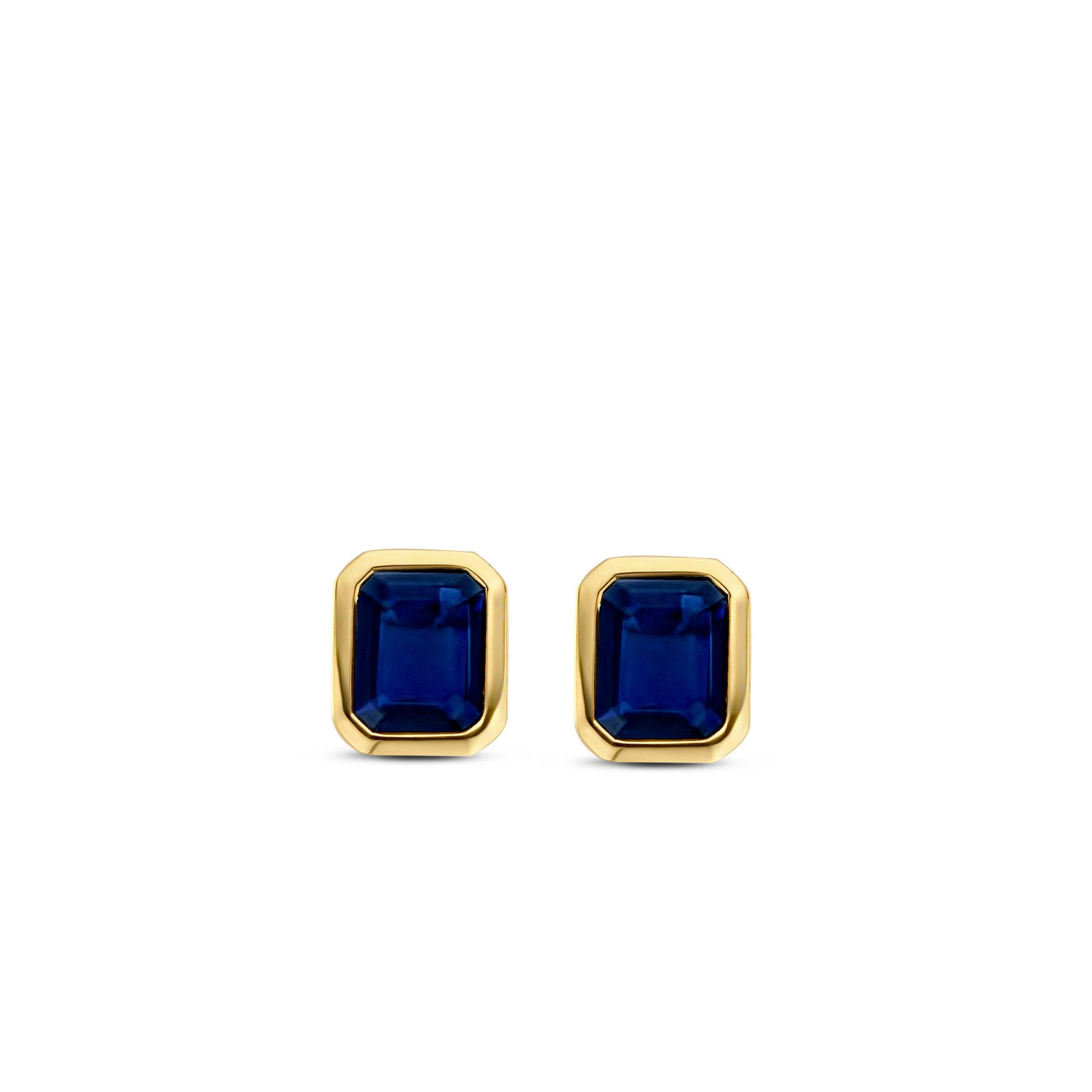 Ti Sento Dark Blue Crystal Earrings - Rococo Jewellery