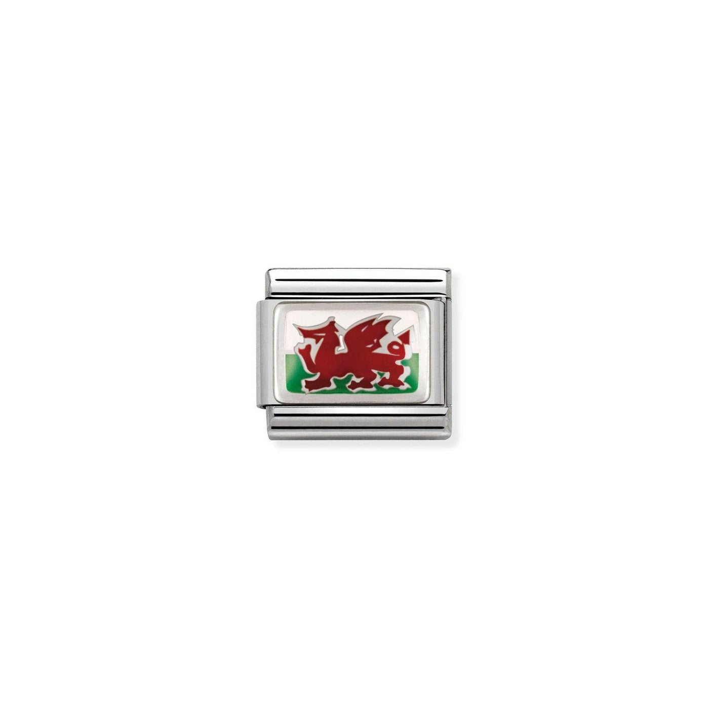 Nomination Classic Wales Flag Charm - Rococo Jewellery