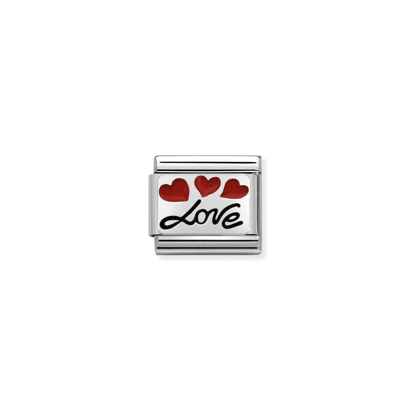 Nomination Classic Hearts and Love Charm - Rococo Jewellery