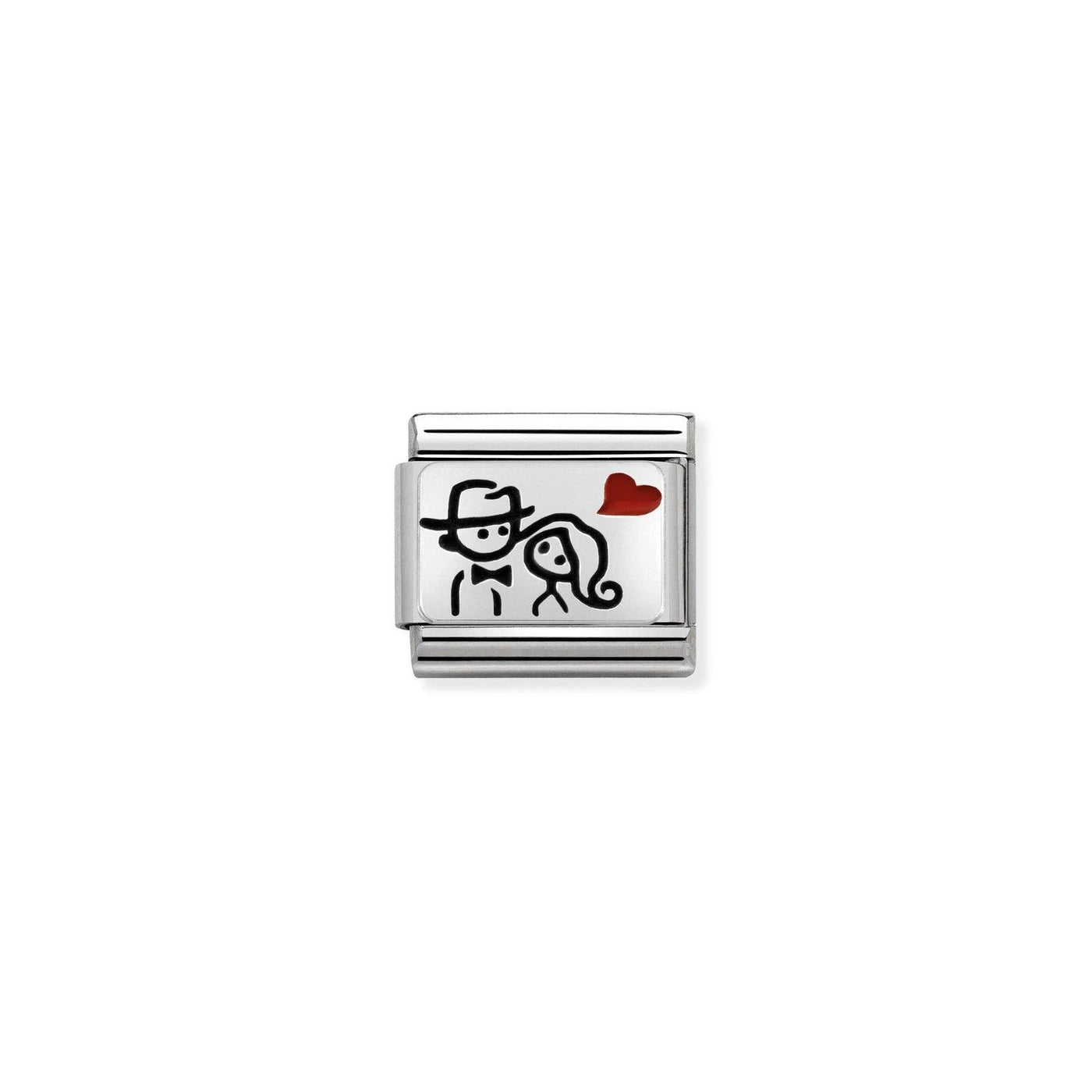 Nomination Classic Couple with Heart Balloon Charm - Rococo Jewellery