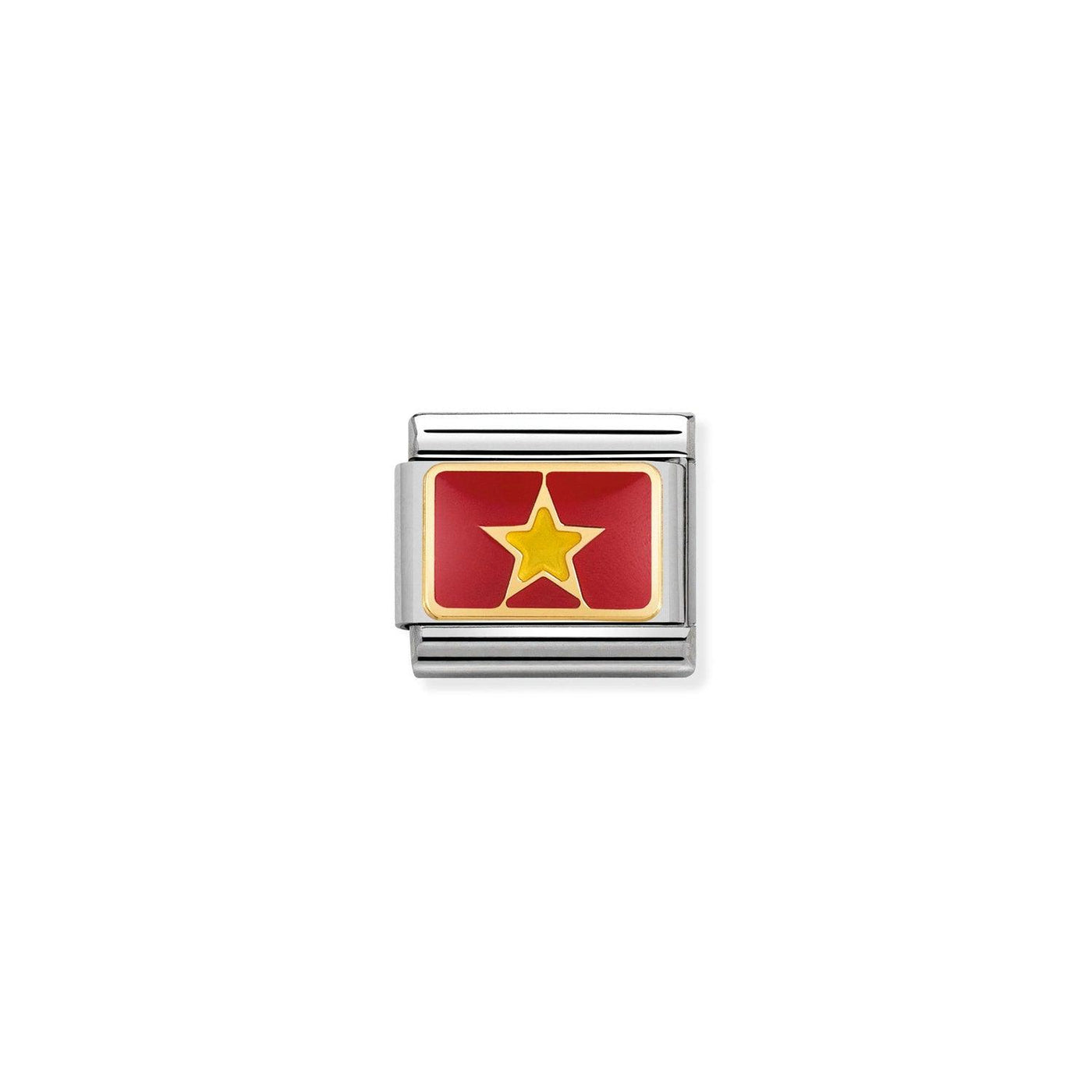 Nomination Classic Vietnam Flag Charm - Rococo Jewellery