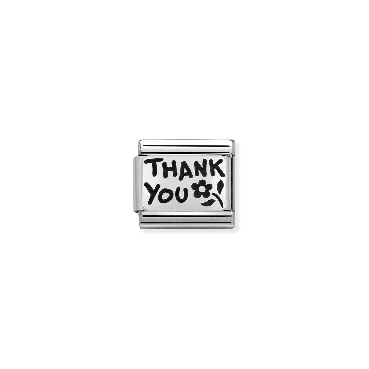 Nomination Classic Thank You Charm - Rococo Jewellery