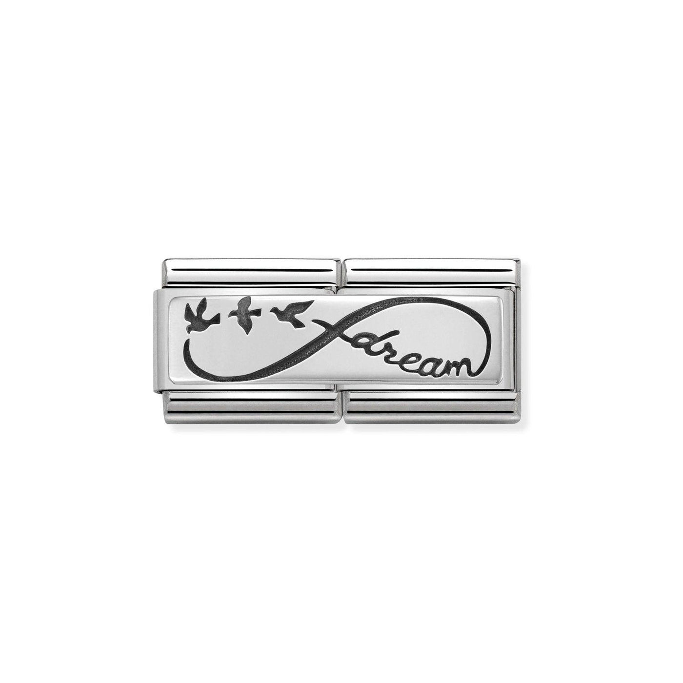Nomination Classic Dream Infinity Double Link Charm - Rococo Jewellery