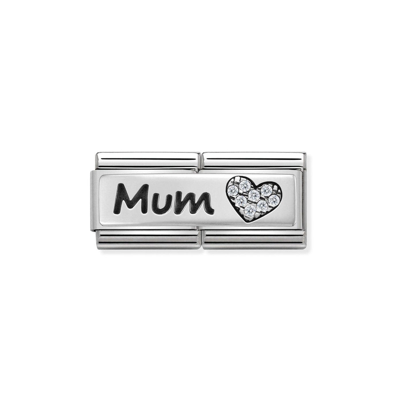 Nomination Classic Mum Double Link Charm - Rococo Jewellery