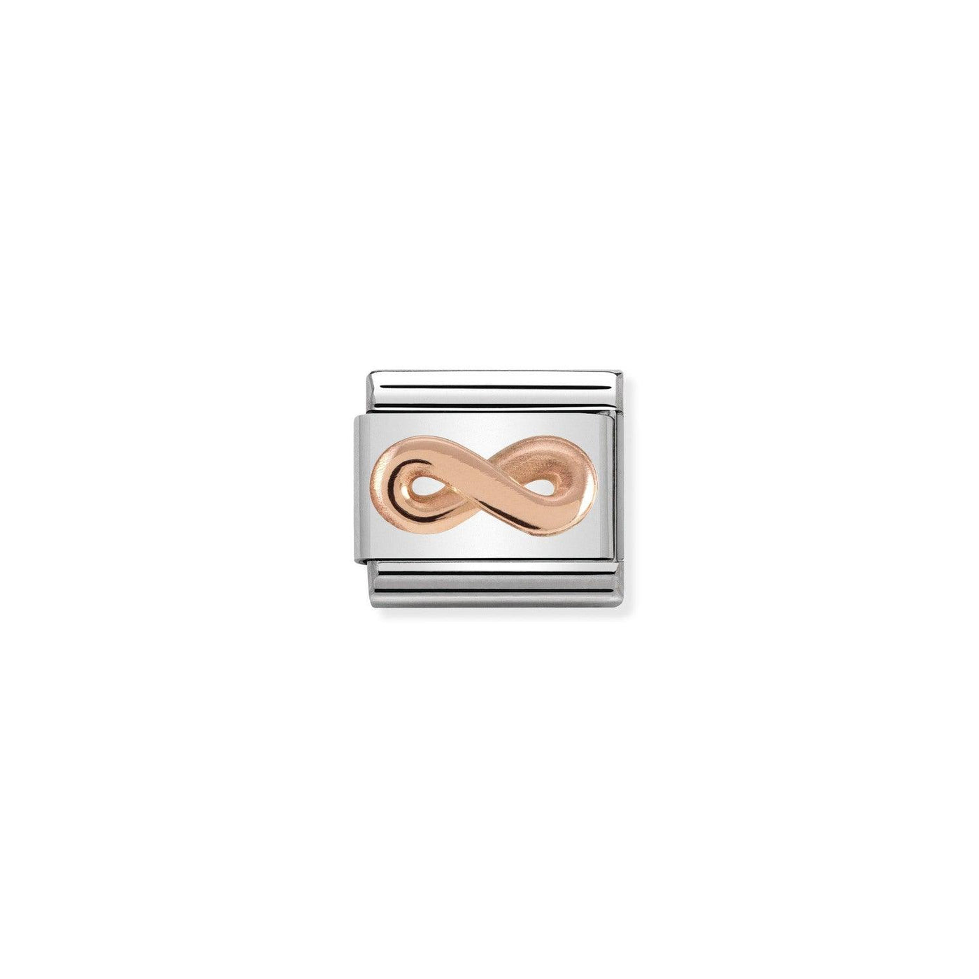 Nomination Classic Rose Gold Infinity Charm - Rococo Jewellery