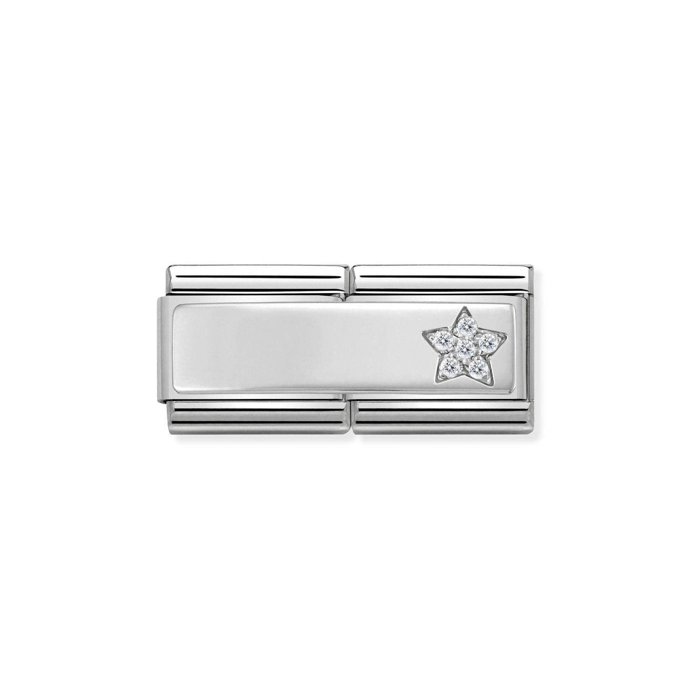 Nomination Classic Star Double Link Charm - Rococo Jewellery