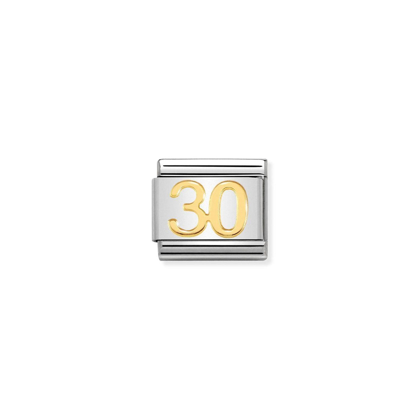 Nomination Classic Gold 30 Charm - Rococo Jewellery