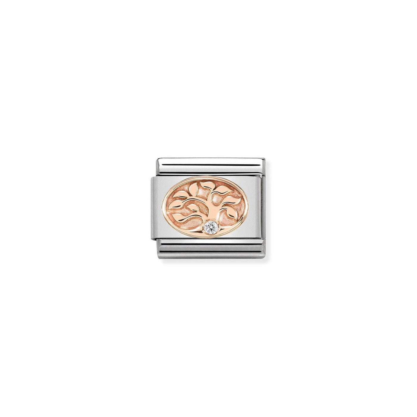 Nomination Classic Rose Gold Tree of Life Charm - Rococo Jewellery