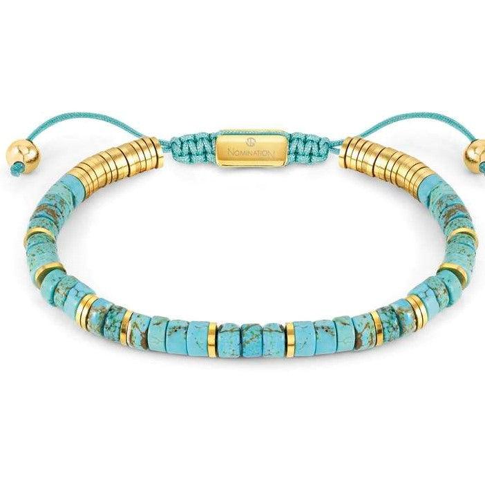Nomination Instinct Style Turquoise Bracelet - Rococo Jewellery