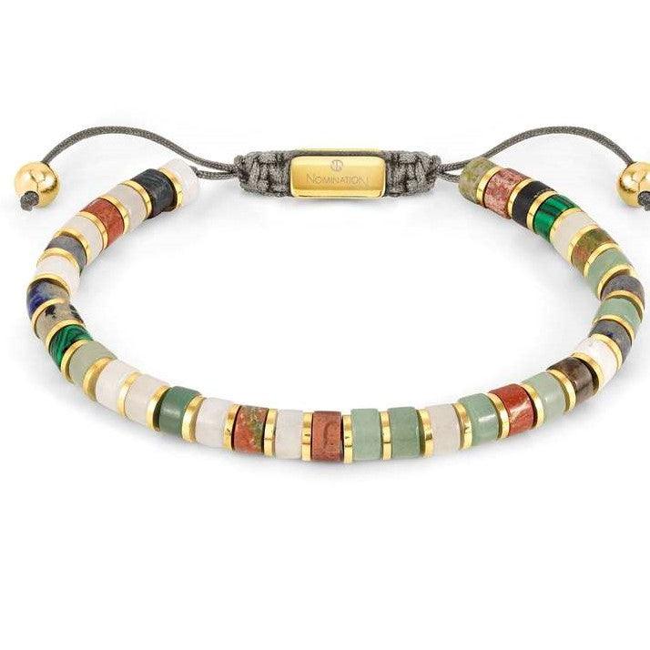 Nomination Instinct Style Bracelet with Mixed Stones - Rococo Jewellery