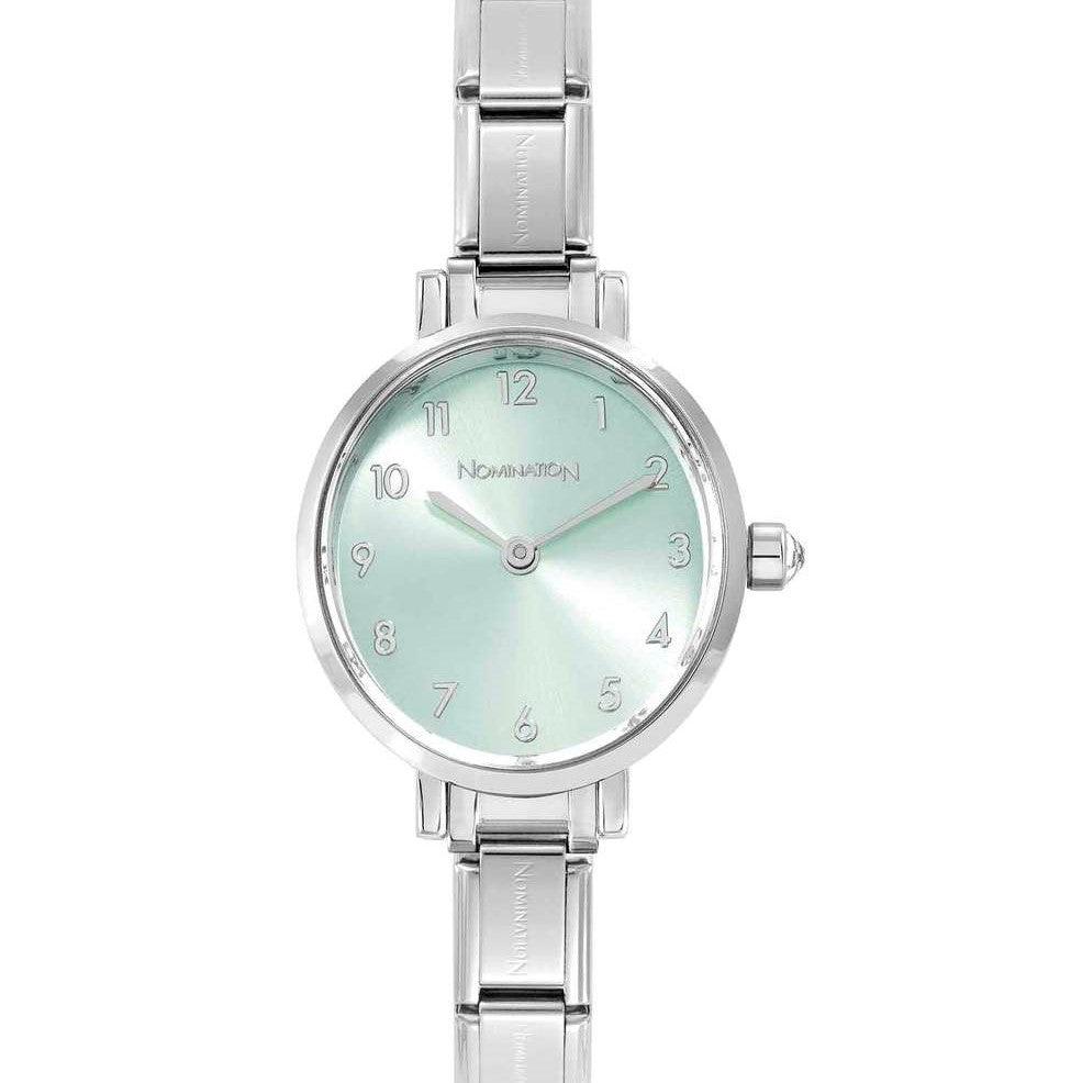 Nomination Classic Oval Dial Watch in Water Green - Rococo Jewellery