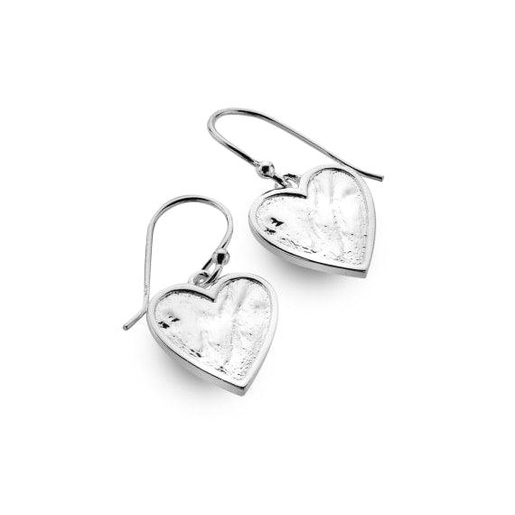 Sea Gems Love Struck Heart Earrings - Rococo Jewellery