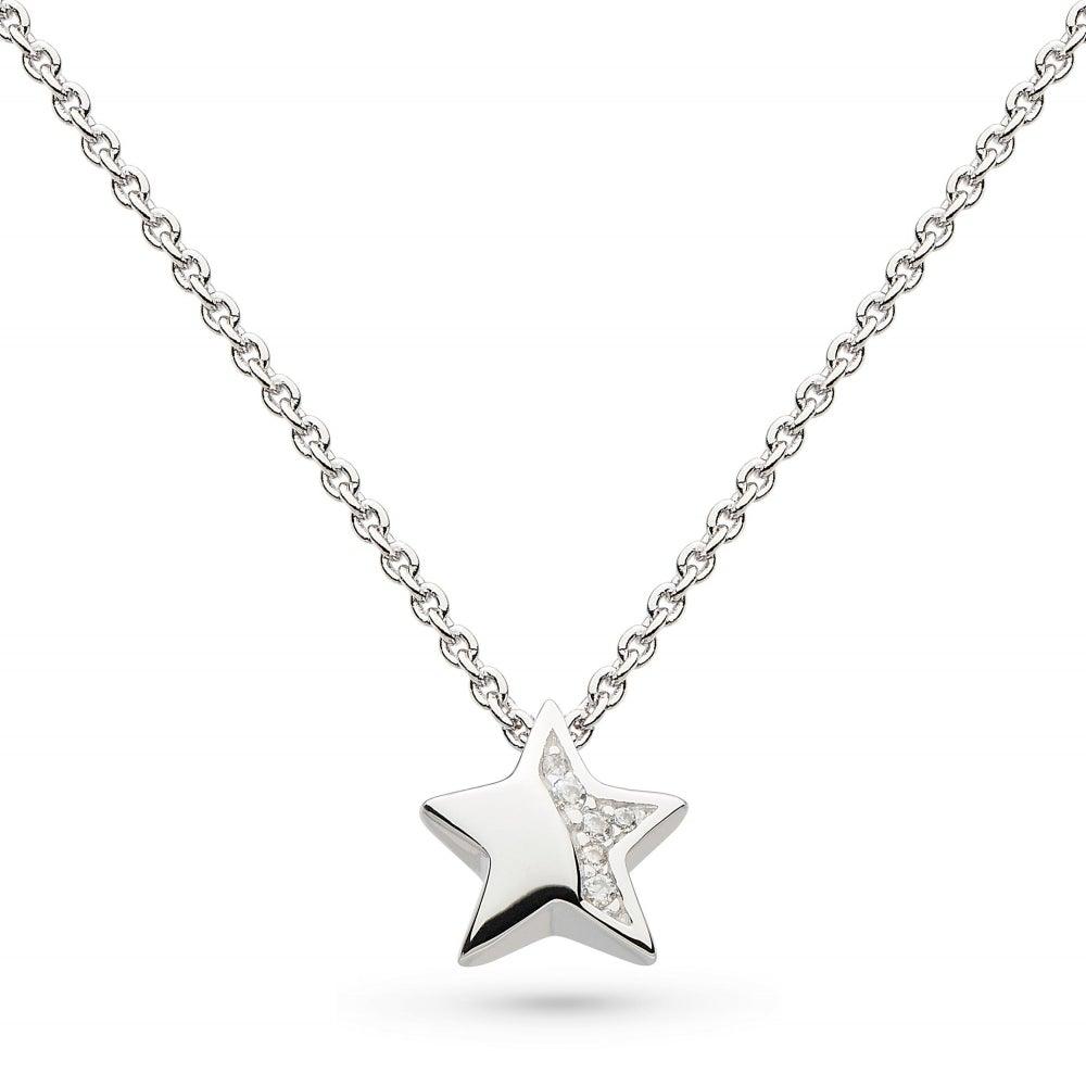 Kit Heath 17" Miniature Shining Star Sparkle Pave Necklace - Rococo Jewellery