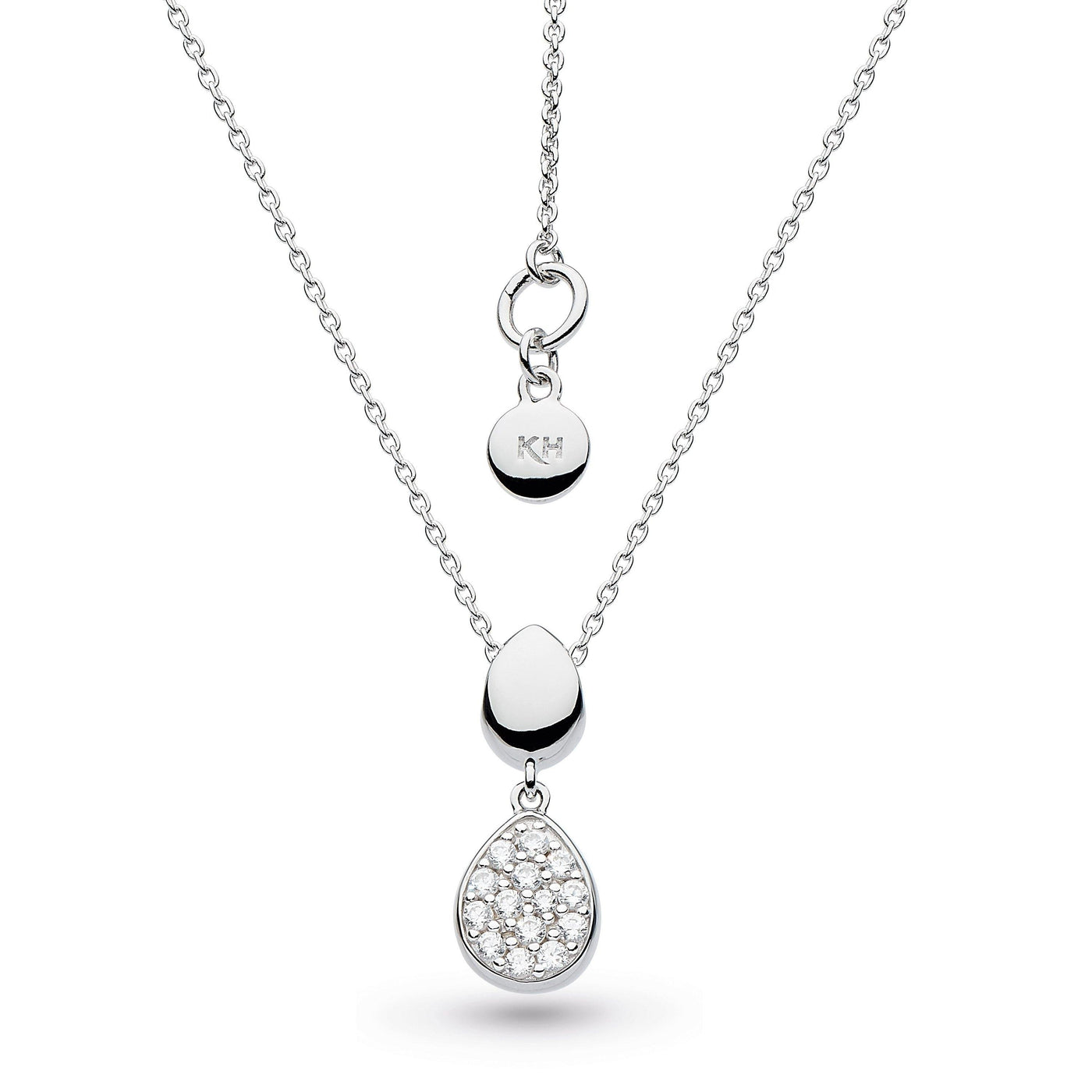 Kit Heath Coast Pebble Glisten Necklace - Rococo Jewellery