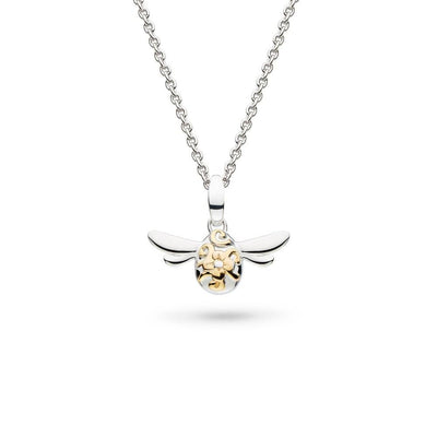 Kit Heath Blossom Flyte Honey Mini Bee Necklace - Rococo Jewellery