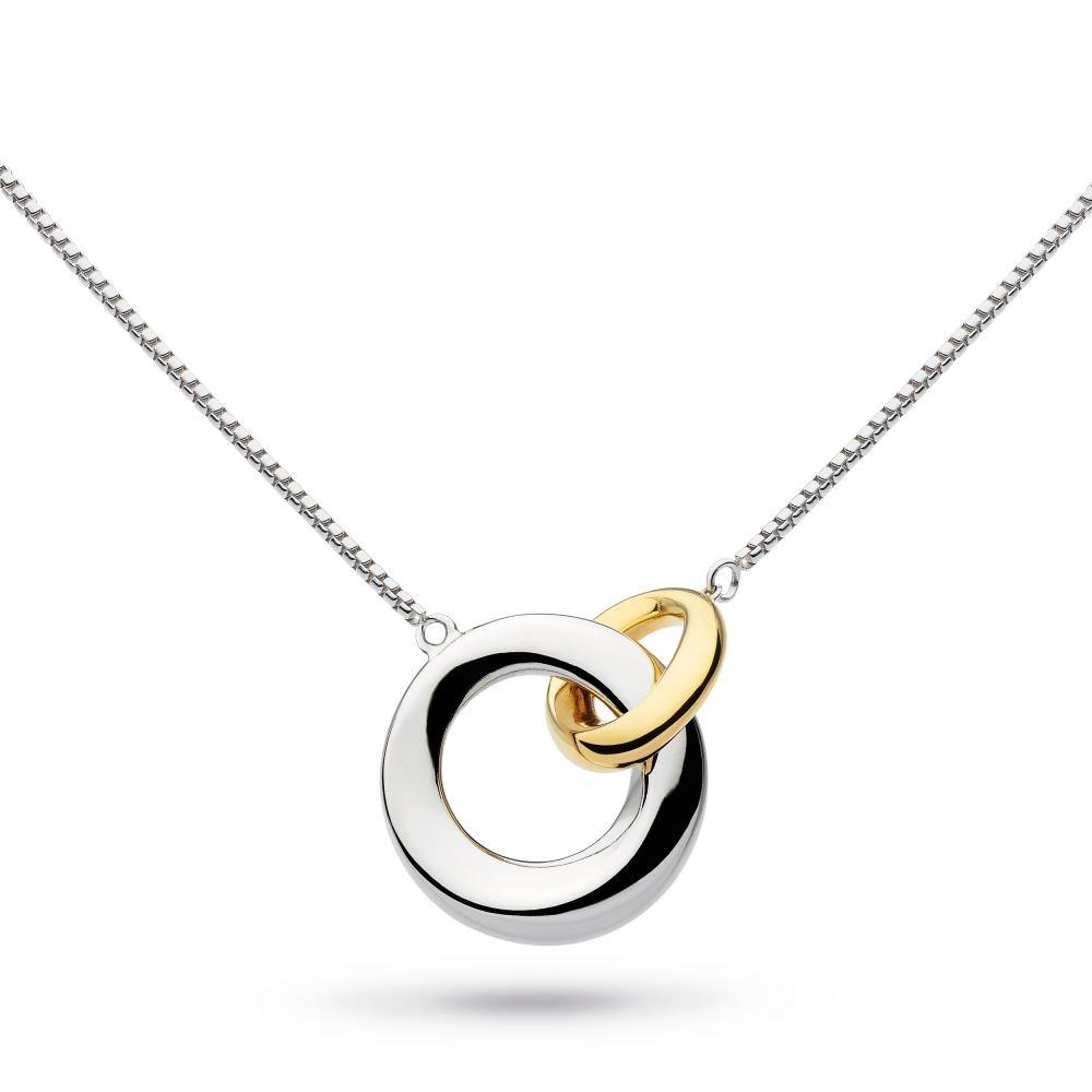 Kit Heath Bevel Cirque Gold Link Necklace - Rococo Jewellery
