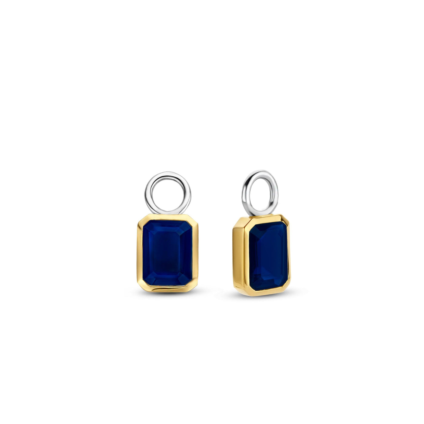 Ti Sento Dark Blue Crystal Ear Charms - Rococo Jewellery