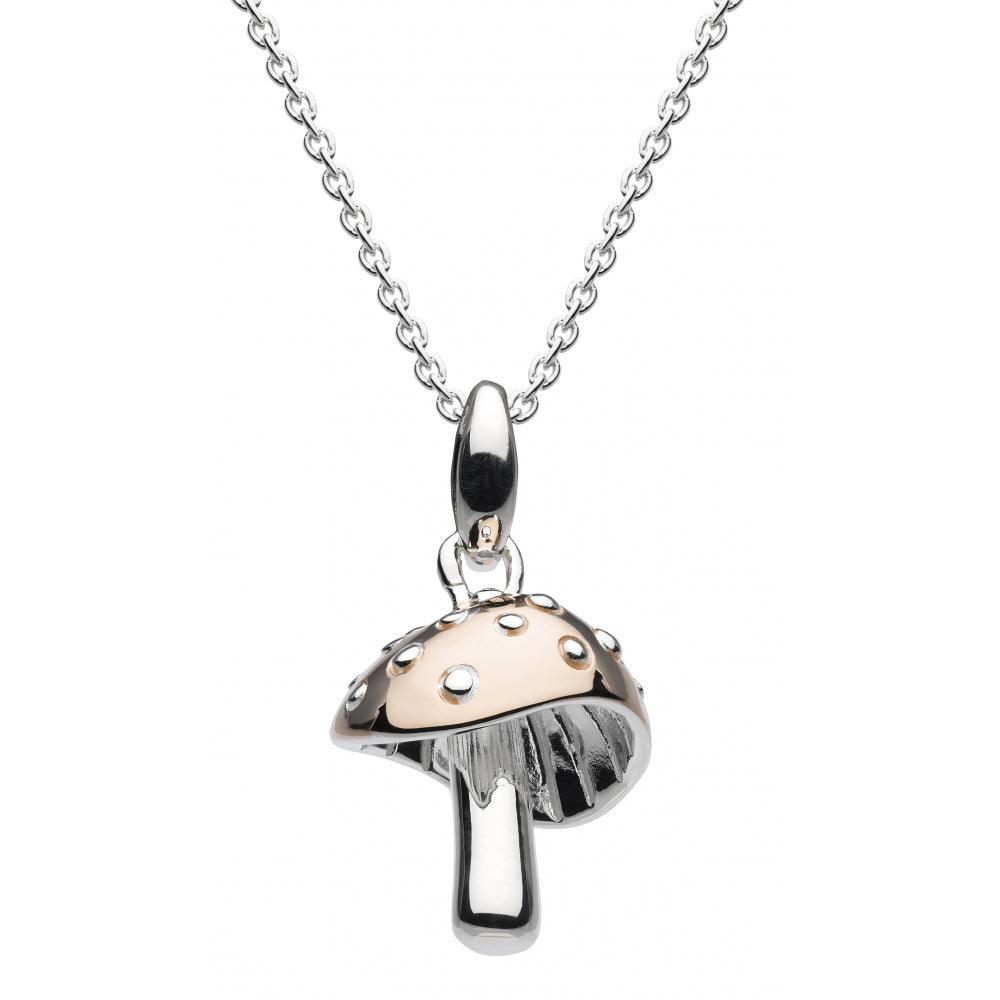 Charming Mushroom Pendant Necklace - Rococo Jewellery
