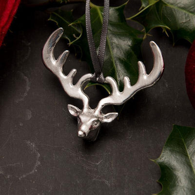 Lancaster & Gibbings Reindeer Christmas Decoration - Rococo Jewellery