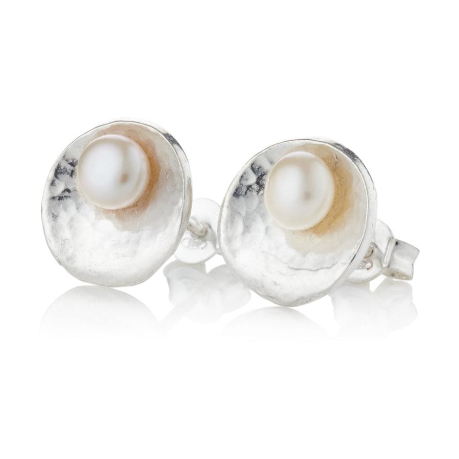 Lavan Oyster Pearl Stud Earrings - Rococo Jewellery