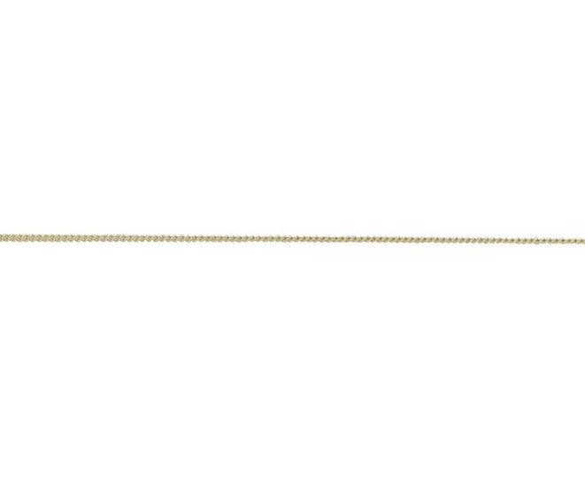 9ct Yellow Gold Curb Chain Necklace - Rococo Jewellery