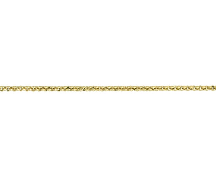 9ct Yellow Gold Baby Belcher Chain - Rococo Jewellery