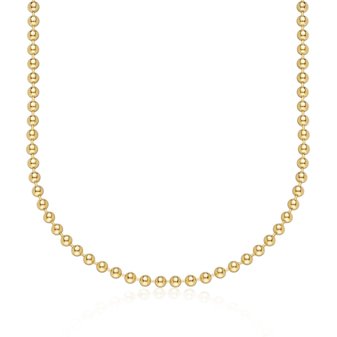 Scream Pretty Ball Chain Necklace - Rococo Jewellery