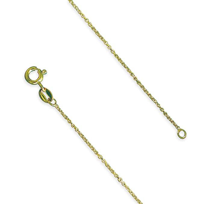 Diamond Cut Anchor Chain - Various Sizes - Rococo Jewellery
