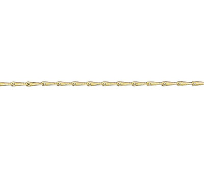 9ct Gold 18" Hayseed Necklace Chain - Rococo Jewellery