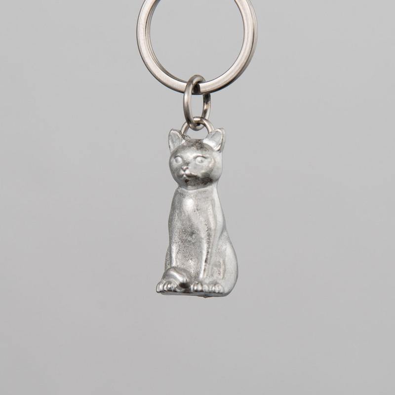 Lancaster & Gibbings Cat Key Ring - Rococo Jewellery