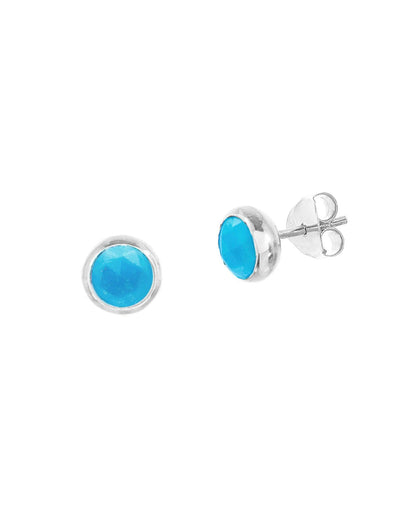 Luceir Jewellery December Birthstone Earrings - Turquoise - Rococo Jewellery