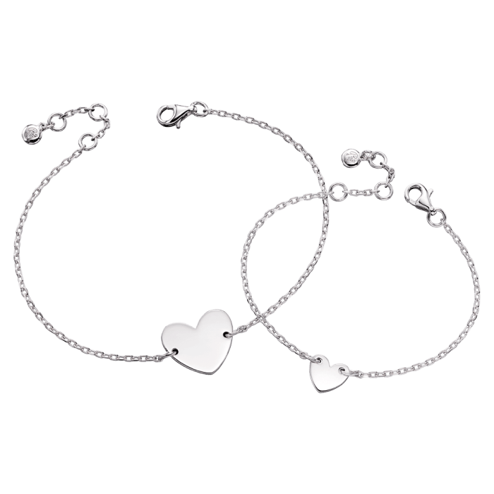 Silver bracelet for teenage 2025 girl