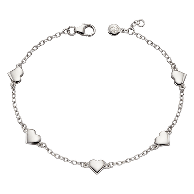 Little Star Beatrice - Heart Charm Bracelet - Rococo Jewellery