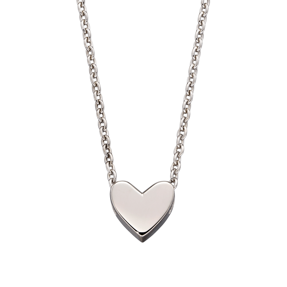 Little Star Zahra- Single Heart Charm Necklace - Rococo Jewellery