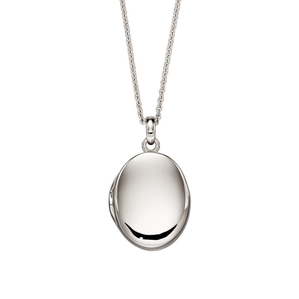 Little Star Orla - Medium Oval Locket Pendant - Rococo Jewellery