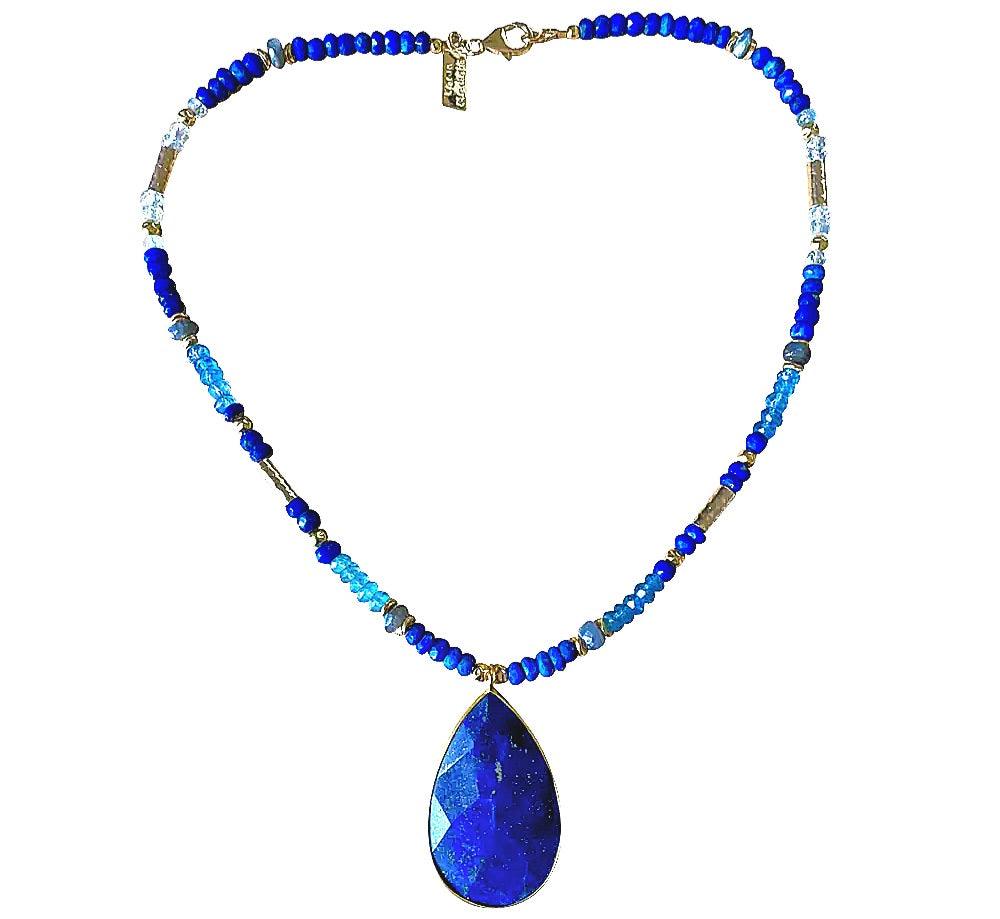 Yaron Morhaim Lapis Lazuli Necklace - Rococo Jewellery