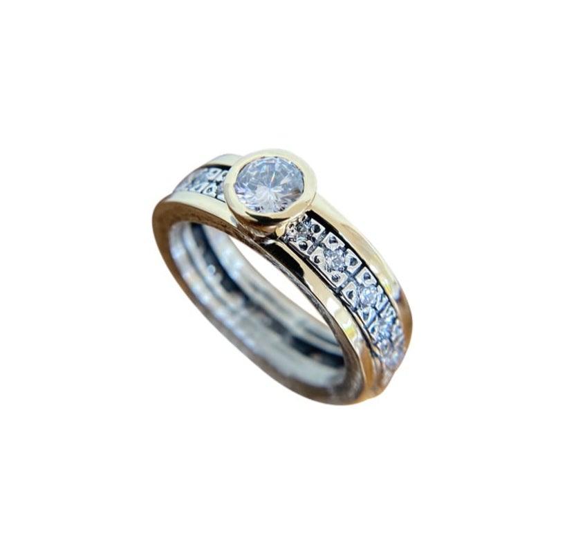 Yaron Morhaim Arc of Gems Ring - Rococo Jewellery