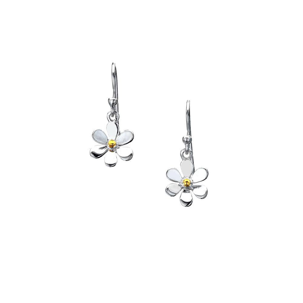 Sea Gems Daisy Drop Earrings - Rococo Jewellery