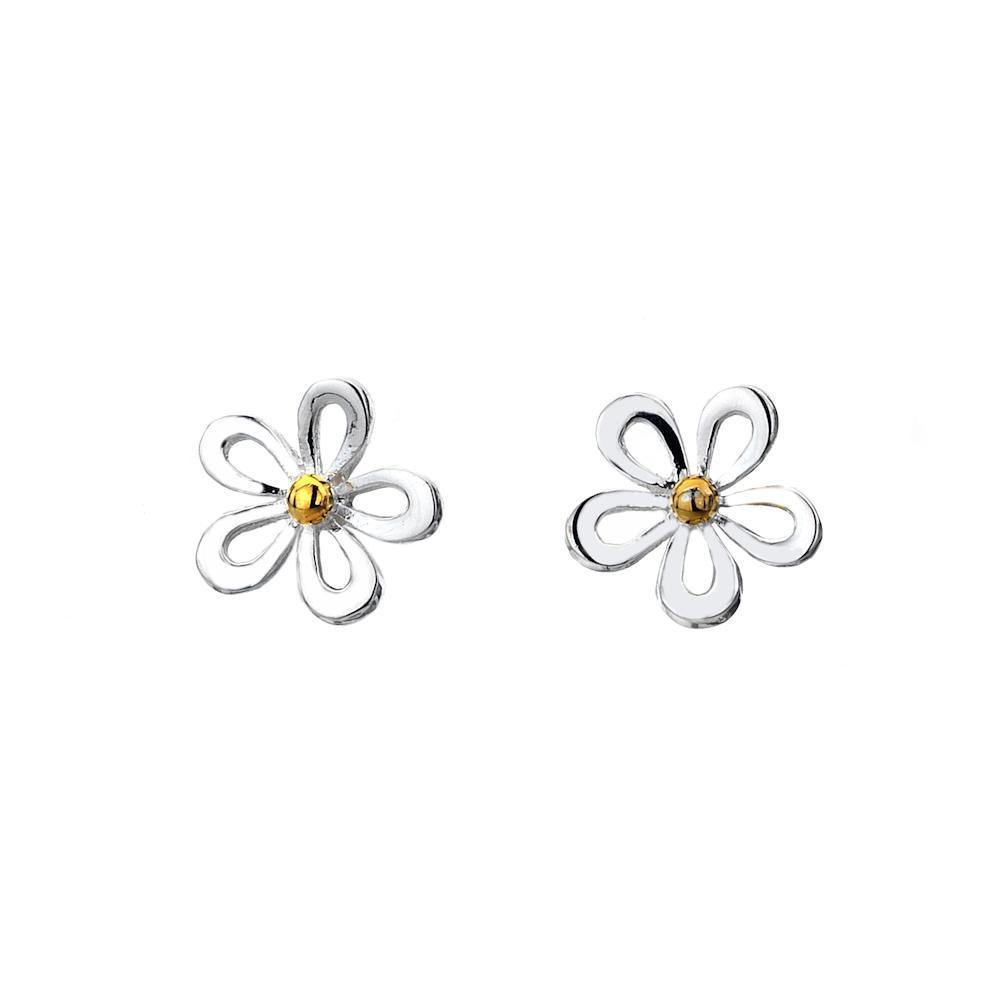 Sea Gems Daisy Flower Earrings - Rococo Jewellery