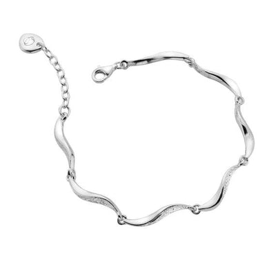 Sea Gems Silver Sea Water Bracelet - Rococo Jewellery