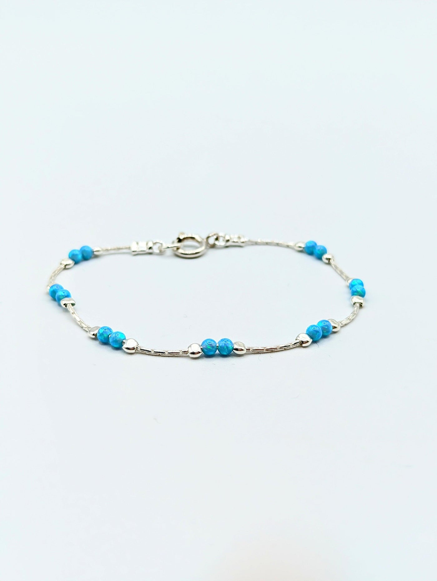 Lavan Aqua Opal Bracelet - Rococo Jewellery