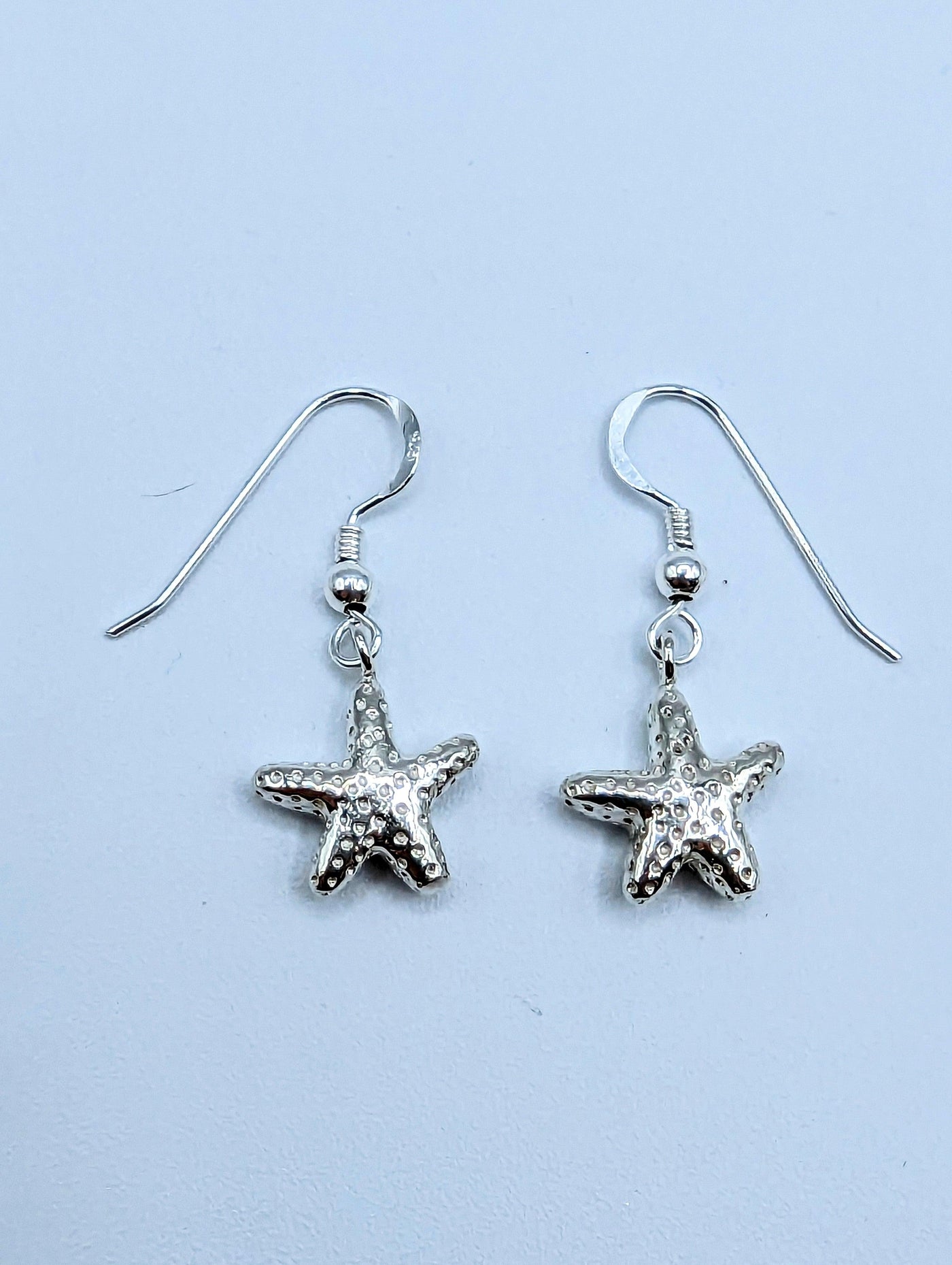 Lavan Silver Starfish Earrings - Rococo Jewellery