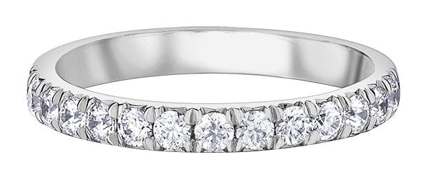 Platinum 0.25ct Diamond Set Wedding Band - Rococo Jewellery