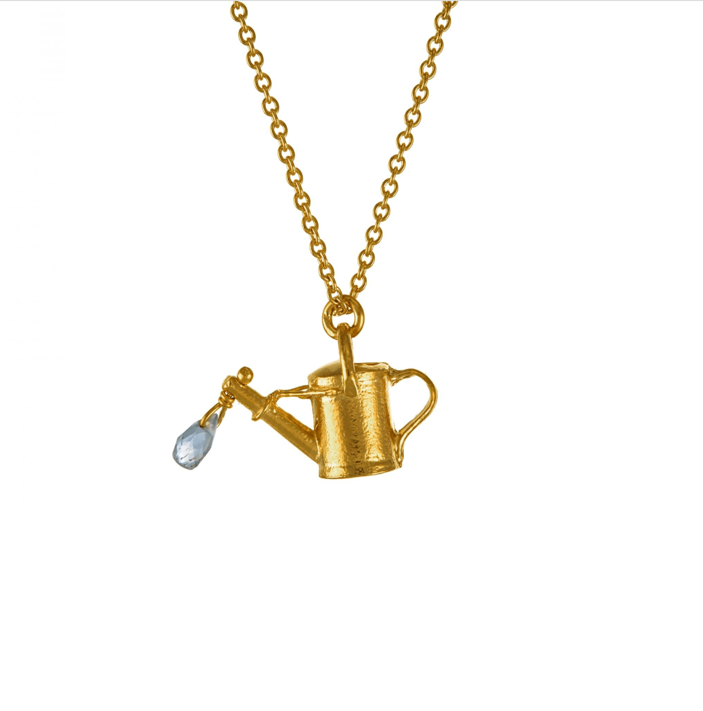 Alex Monroe Gold Watering Can Necklace Rococo Jewellery
